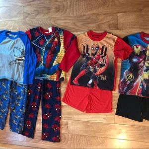 Boys size 8 pajamas